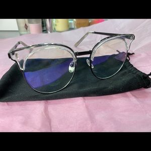 NEW| Blue lens Glasses